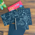 Art Activity Scratch Book with Scratch tool ( 8 pcs ) ko