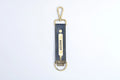 Personalized Nexon Leather Keychain with Hook - Royal Blue