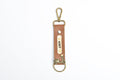 Personalized Nexon Leather Keychain with Hook - Olive Green