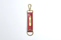 Personalized Nexon Leather Keychain with Hook - Olive Green