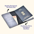 Unicorn Print Personalised Nexon Passport Cover - Grey