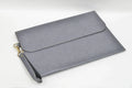 Classy Leather Customized Laptop or Macbook bag/ Sleeve  13.5 inches - Grey