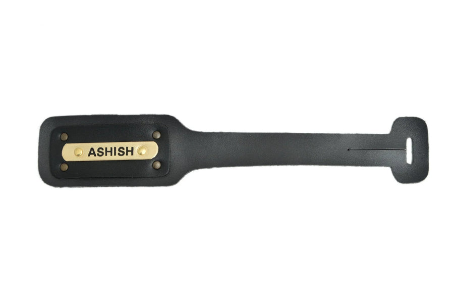 Personalized Luggage Tag - Grey