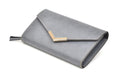 Classy Leather Customised Stylish Lady Wallet  (Grey)