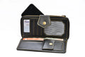 Personalized Couple's Combo : Premium Lady Wallet( Product 1 ) & Men's Wallet(Product 2) - Black