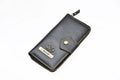 Women's Combo : zip-around Lady Wallet & Chained Sling Bag - Black