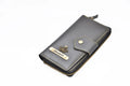 Women's Combo : Premium Lady Wallet & Chained Sling Bag - Grey