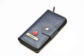 Personalized Zip-around Lady Wallet - Royal Blue