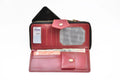 Personalized Couple's Combo : Premium Lady Wallet ( Product 1 )& Men's Wallet (Product 2)- Wine