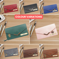 Nexon Leather Personalized Stylish Lady Wallet - Pink