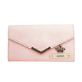Nexon Leather Personalized Stylish Lady Wallet - Pink