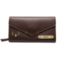 Nexon Leather Lady Wallet + Men's Wallet (Couple Gift 1) - Brown