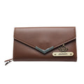 Nexon Leather Lady Wallet + Men's Wallet (Couple Gift 1) - Tan