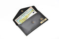 MInimal clutch + Men's Wallet (Couple Gift 2) - Black