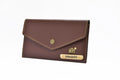 Minimal clutch + Men's Wallet (Couple Gift 2) - Brown