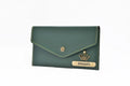 MInimal clutch + Men's Wallet (Couple Gift 2) - Olive Green
