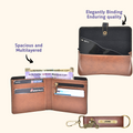 Classy Leather Customized Men's Combo (3 pcs) - Tan