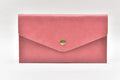 Classy Minimal Clutch + Classy Men's Wallet | Couple Gifts - Peach