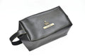 Personalized Mutlipurpose Travel /  Make-up Pouch - Black