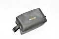 Personalized Mutlipurpose Travel /  Make-up Pouch - Grey