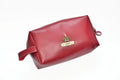 Personalized Mutlipurpose Travel-Make-up Pouch - Wine