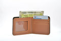 Nexon Leather Lady Wallet + Men's Wallet (Couple Gift 1) - Tan