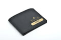 Personalised Genuine Leather Wallet + Pen & keychain Combo - Black