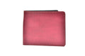 Classy Leather Customized Men's Wallet (Maroon)