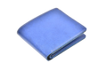 Classy Leather Customized Men's Wallet (Blue)
