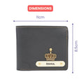 Nexon Leather Personalized Men's Wallet - Black