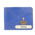 Nexon Leather Personalized Men's Wallet - Royal Blue