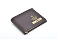 Premium Personalized Men's Wallet - Brown