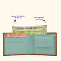 Premium Personalized Men's Wallet - Tan