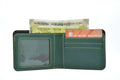 Personalized Men's Combo Wallet & Multicolor Bottle - Green