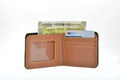 Personalized with Name and Charm Men's 2 Pcs Travel Combo - Tan
