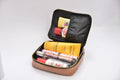Personalized Mini make up kit + Chained Sling bag - Tan