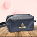 Personalized Mutlipurpose Travel - Make-up Pouch - Royal Blue