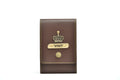 Personalized Notepad with Charm - Brown