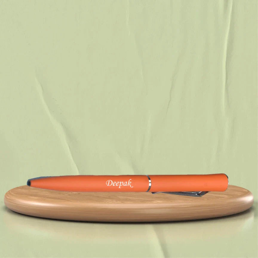 Customized with Name Classic Pen - Tan