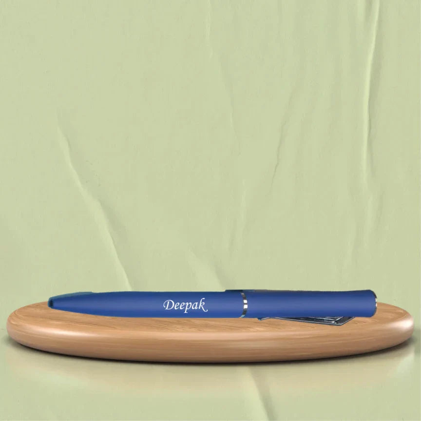 Customized with Name Classic Pen - Blue