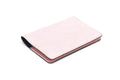 Classy Leather Customised Passport Cover with Charm (Pink)