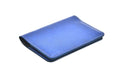Classy Leather Customised Passport Cover with Charm (Blue)