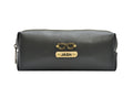 Personalized Vegan Leather Unisex Pencil Pouch - Royal Blue