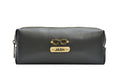 Personalized Vegan Leather Unisex Pencil Pouch - Royal Blue