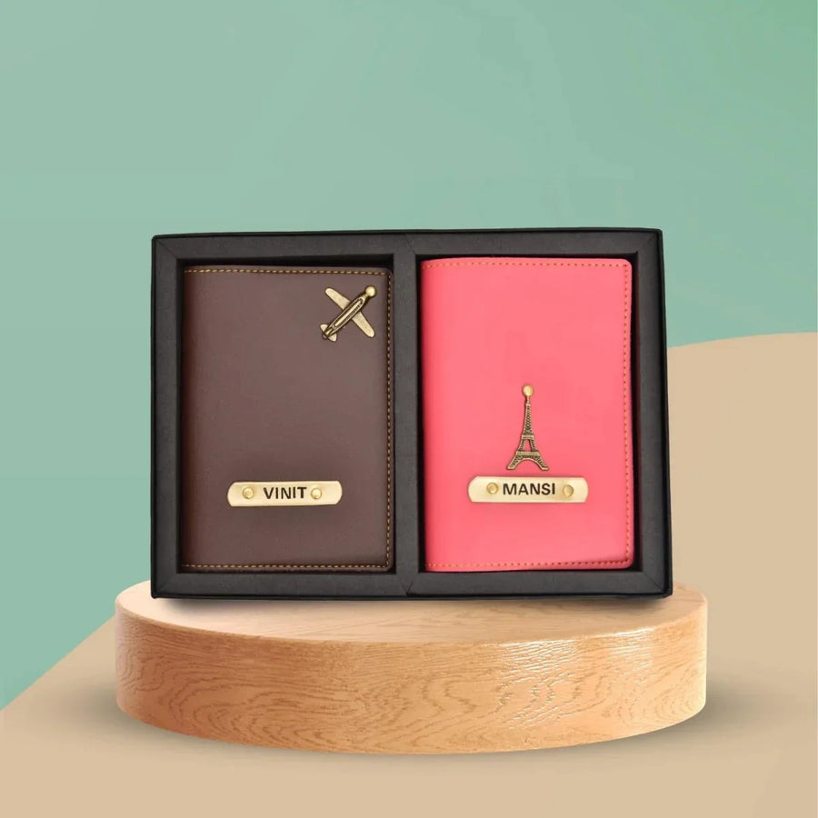 Couple Twinning Passport combo (2 pcs)