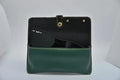 Personalized Men's Wallet and Eyewear Case - Green