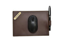 Personalized Mouse Pad with Name - Brown