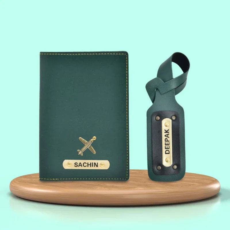 Personalized Unisex 2 Pcs Traveler Combo - OLGR