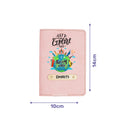 Travel Print Personalised Nexon Passport Cover 7 - Pink