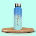 Customized Men's 3 Pcs Combo with Classic Bottle - Blue